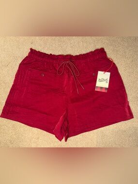 Woolrich x Target collab Women's High-Waist Drawstring Shorts